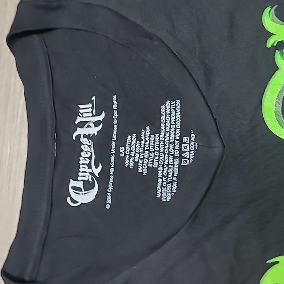 CYPRESS HILL V NECK SHIRT SIZE L - Picture 4 of 6